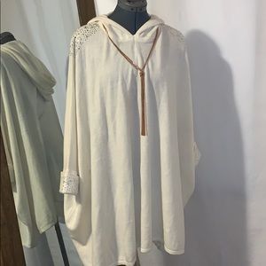 MICHAEL SIMON white cashmere sweater